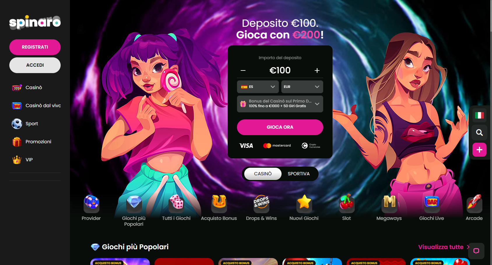 Spinaro casino